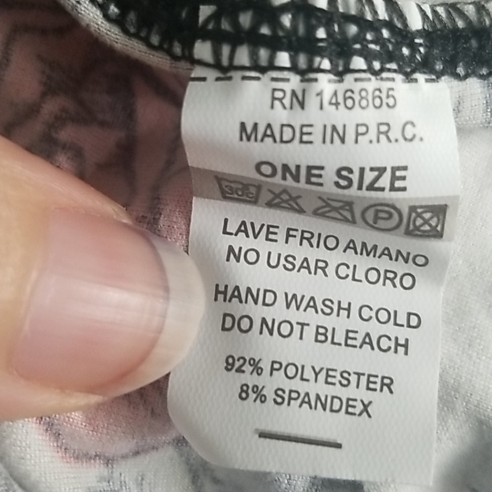 Skull and rose leggings - Picture 6 of 6